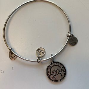 Alex and Ani Silver Claddagh Bracelet